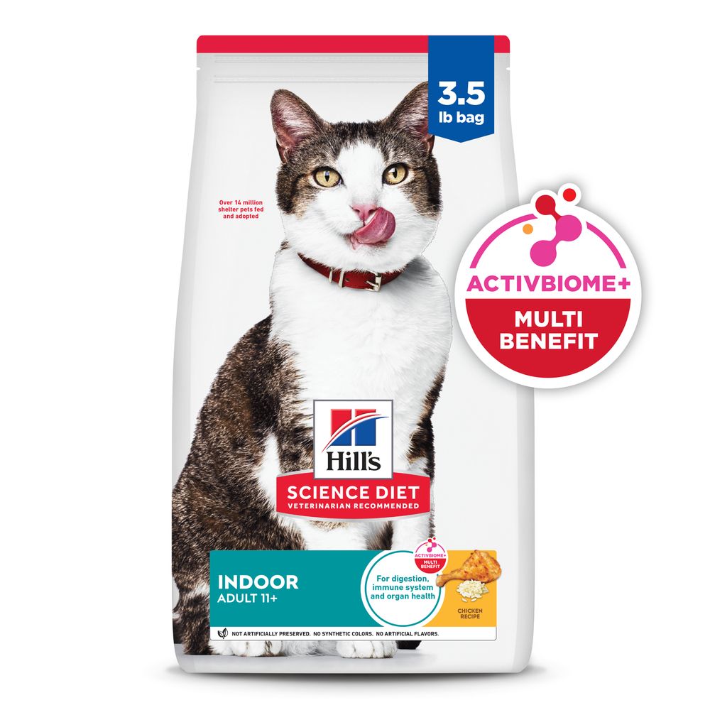 Senior 11+ Indoor Cat Food
