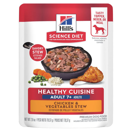 Adult 7+ Healthy Cuisine Dog Food